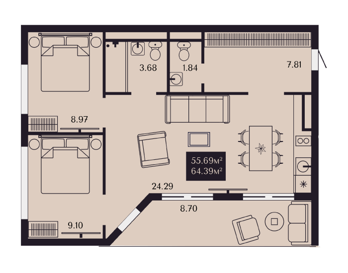 ЖК «Майта», Ялта | Комплекс апартаментов MYTA, Южный берег Крыма